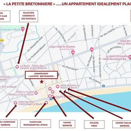 Apartamento La Petite Bretonniere - T4 Confort A 150m De La Benoit